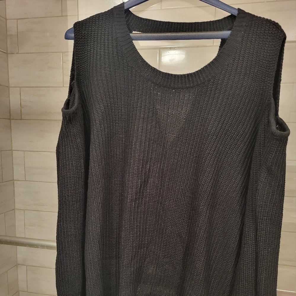 Ashley Stewart 2x black sweater